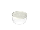 Biesse Plastic Round Food Storage and Preserving with Cream lid 3.4L-Elmarket-homeappliances